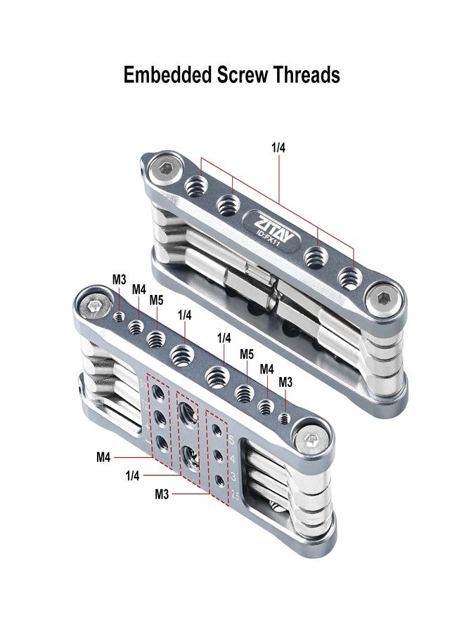 Screwdriver + Hex Key Wrench