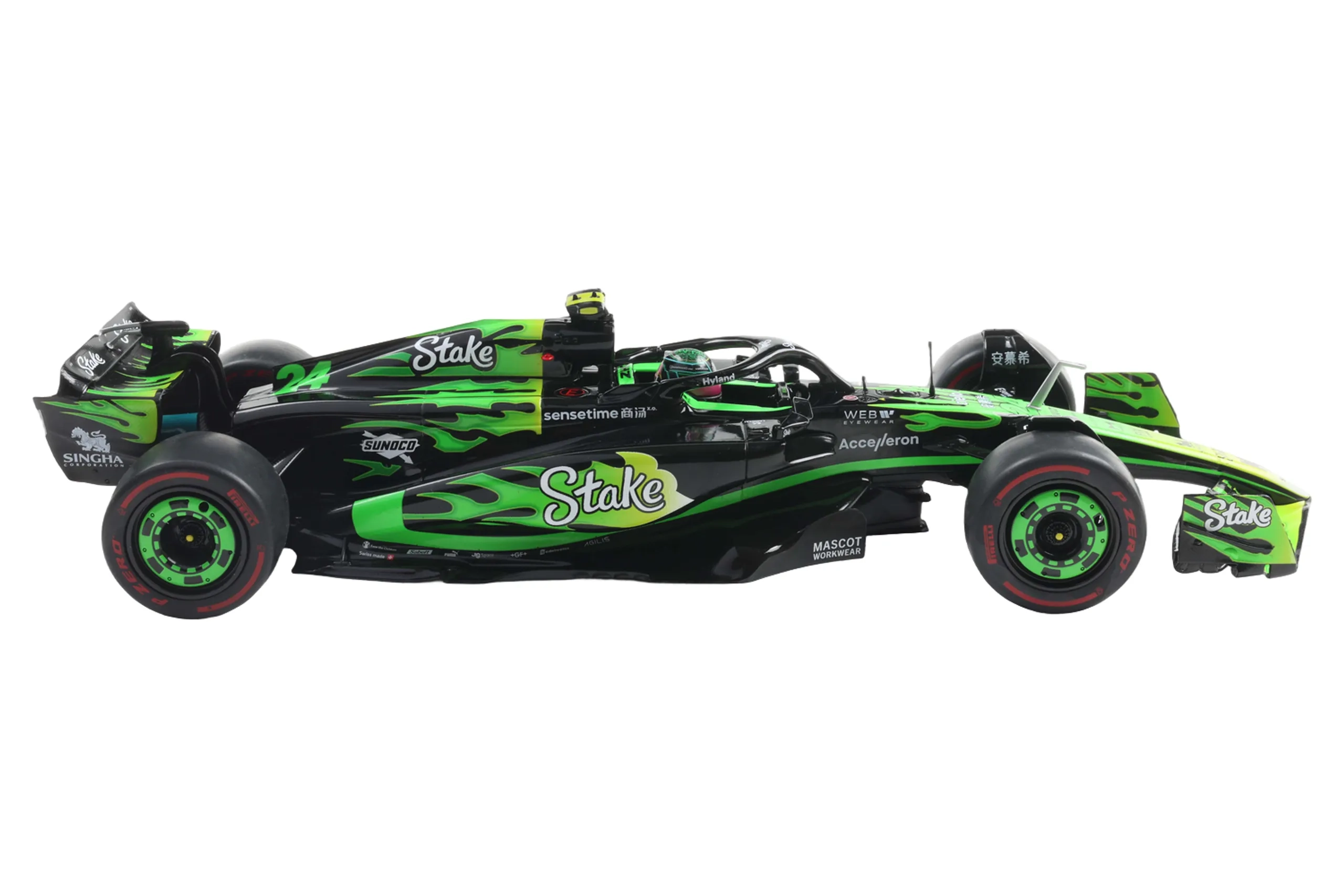 Sauber C44 Zhou Guan Yu 2024 - 1:18