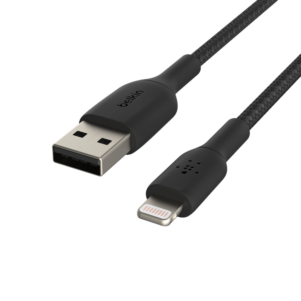 Belkin Boost Charge Lightning to USB A Braided Cable 0.15m