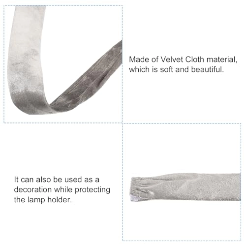 Chandelier Rope Chain Cover - 1.97 Inch 6 ft Apricot