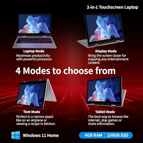 YOGA116 - 11.6'' N100 4GB DDR4 256GB SSD