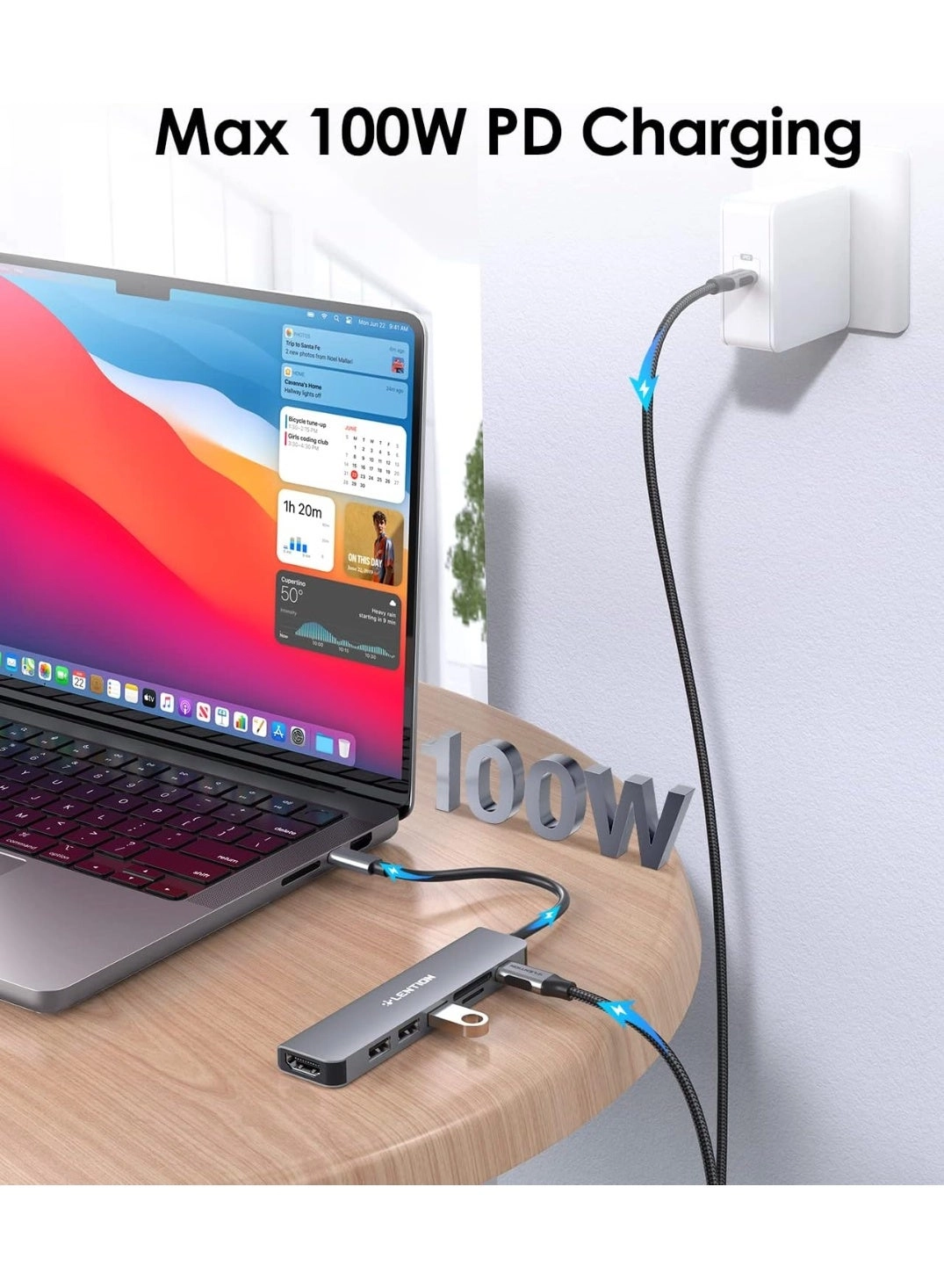 CB-CE18s - 8-in-1 USB-C Hub 4K@60Hz HDMI 100W PD