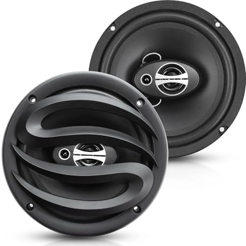 Seventour 3-Way Car Door Speakers - 6.5"