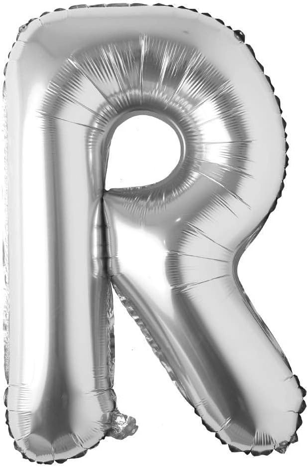 AL ARQAM LLC R Alphabet Letter Foil Balloon