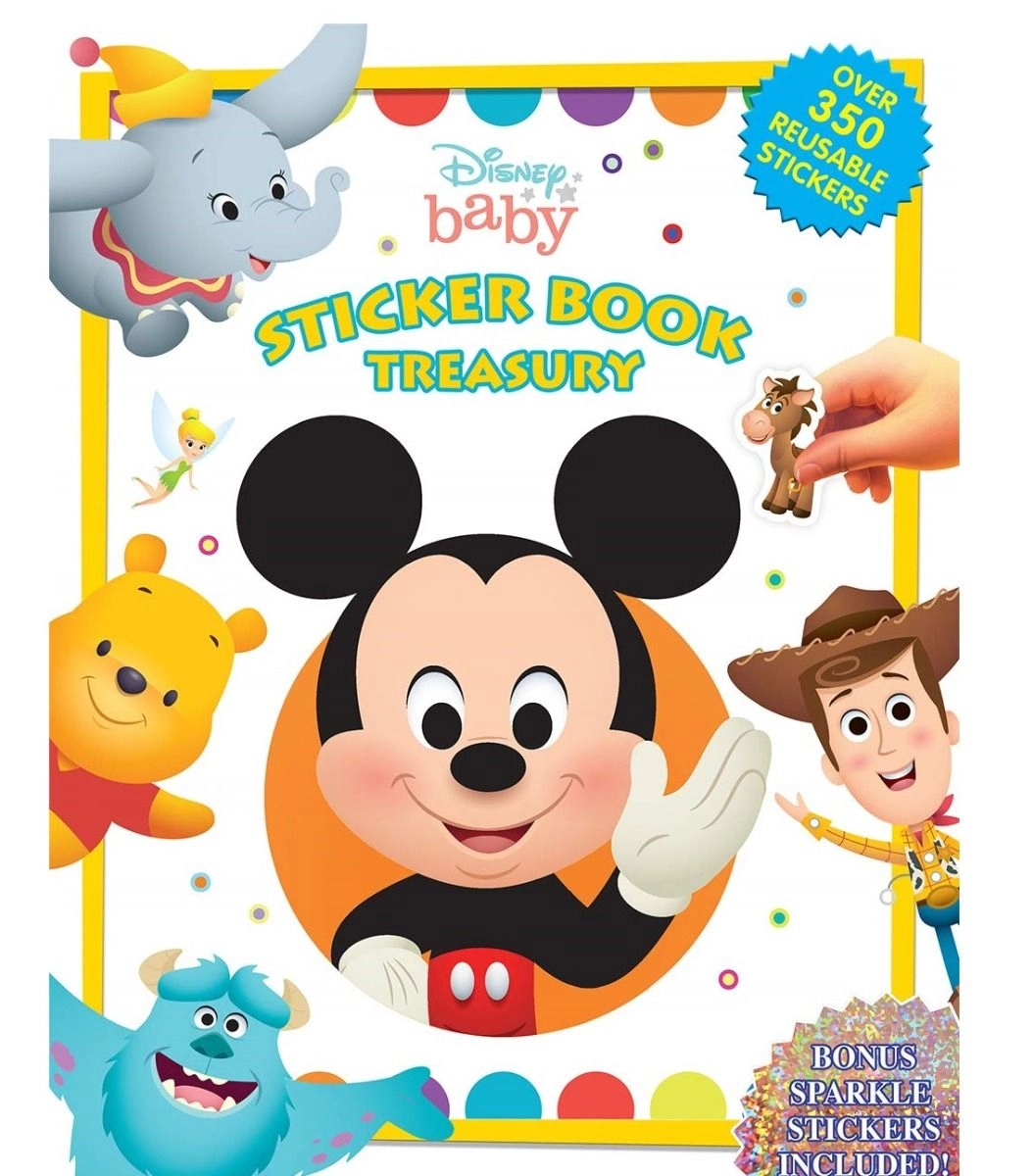 Phidal Disney Baby Sticker Book 96 pages 350 pcs
