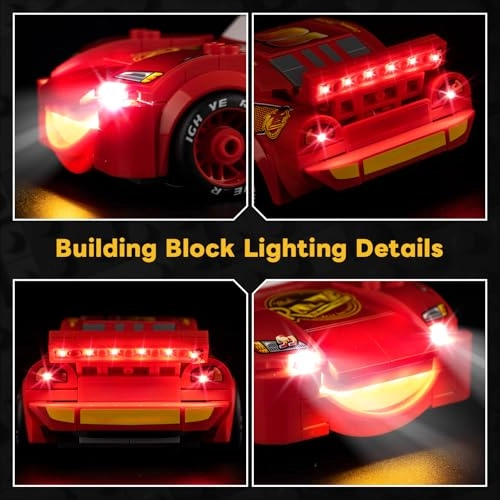 LED lighting set 77255 - red