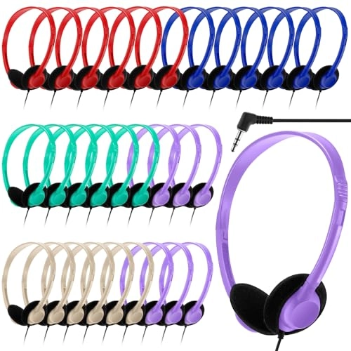 30 Pack Class Set - Wired Headphone