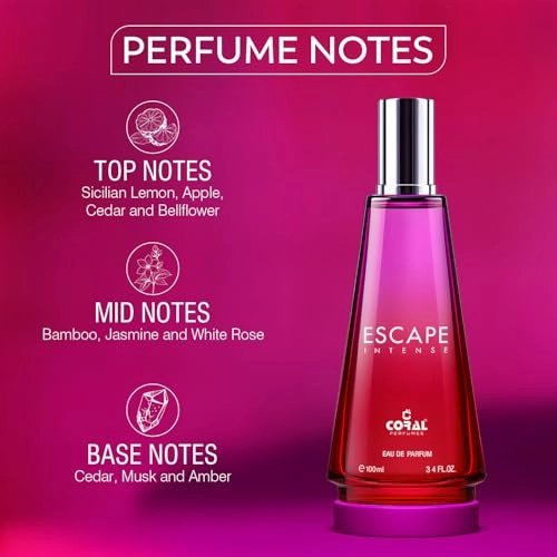 Escape Intense Eau de Parfum 100ml Pack of 3