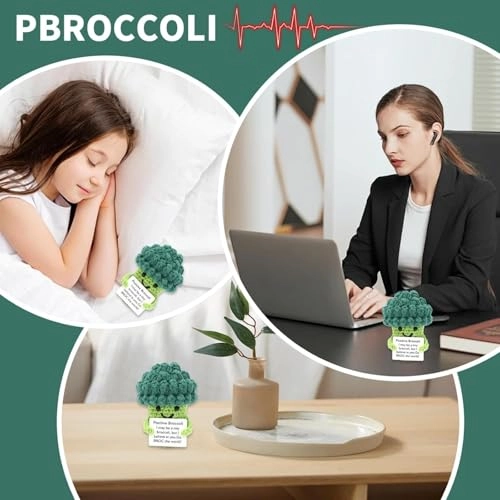 Crochet Doll Broccoli - 1 - 1 months 1 piece