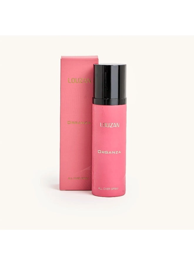 Organza All-Over Body Spray - 100ml Warm Vanilla, Cashmeran, Amber & Musk