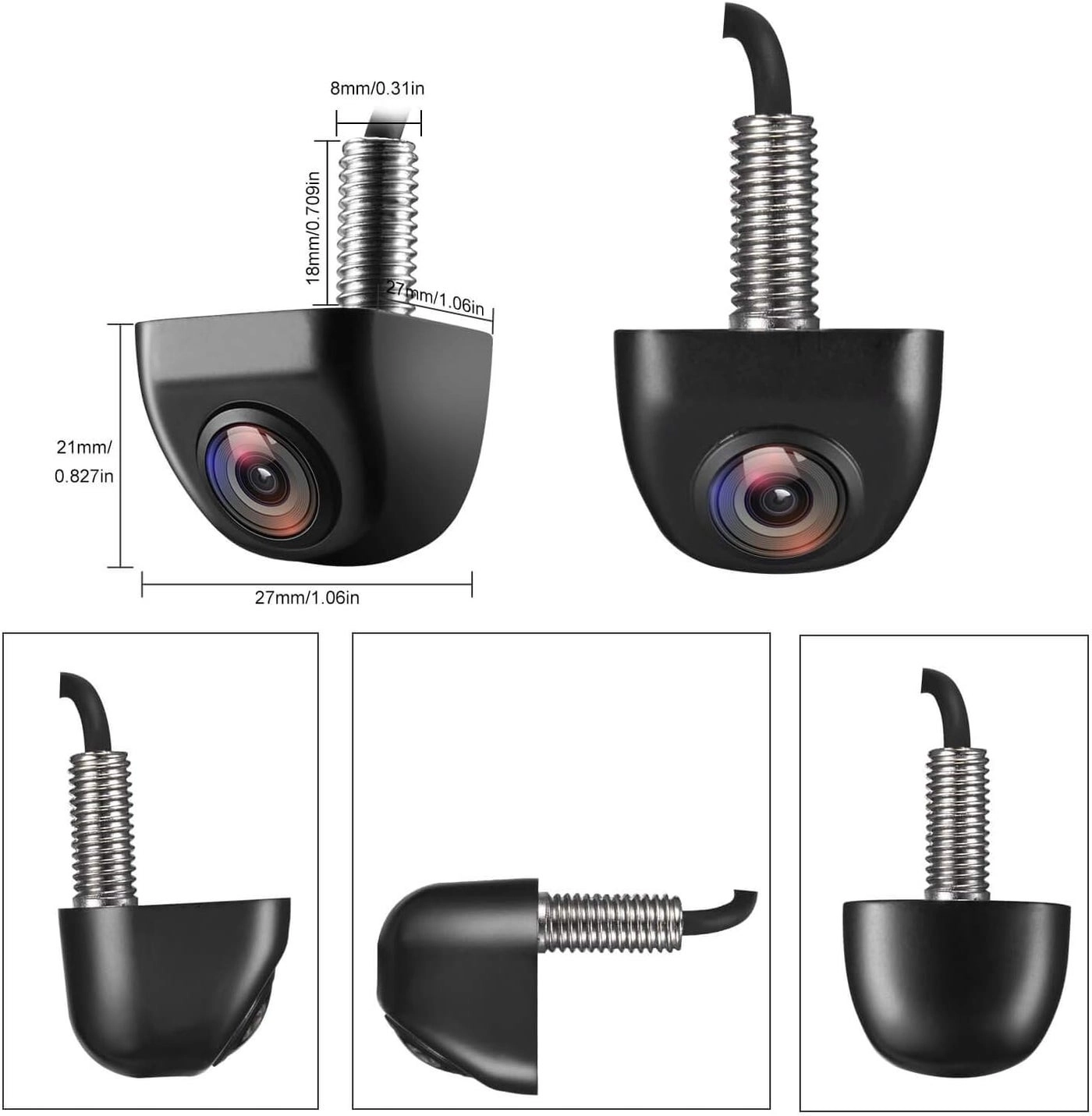 Backup/Front View Camera - 600TVL