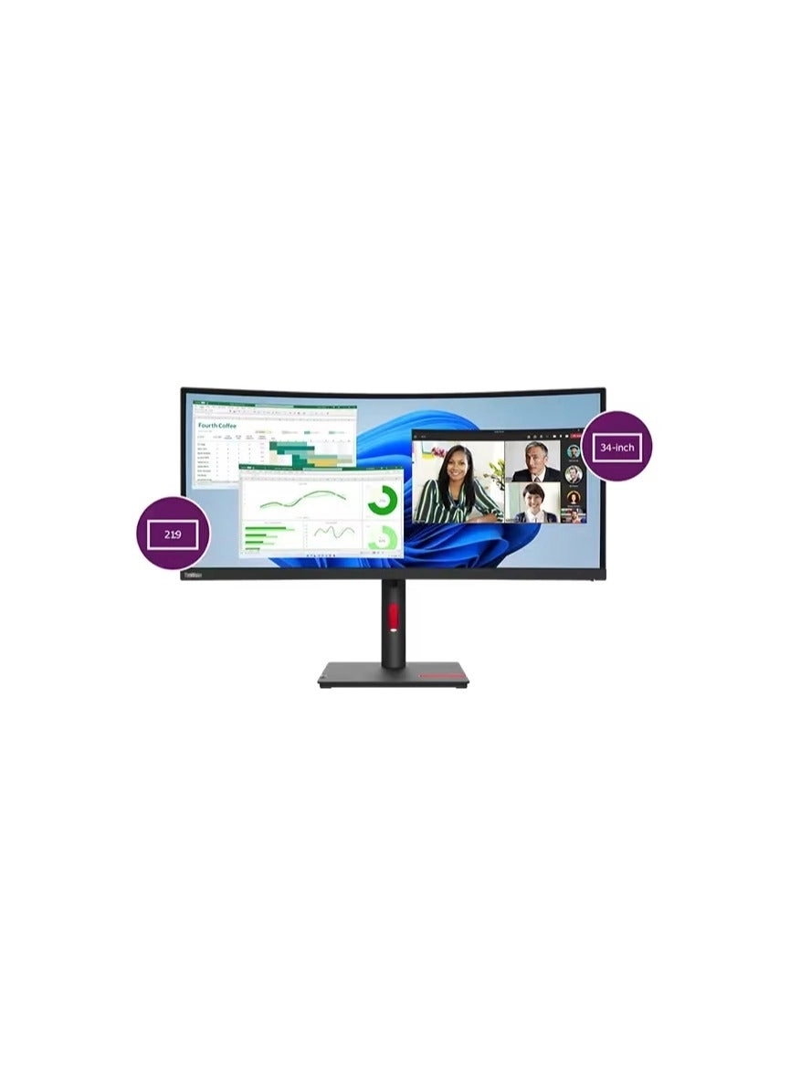 ThinkVision T34w-30 - 63D4GAT1UK 34 in 3440 x 1440