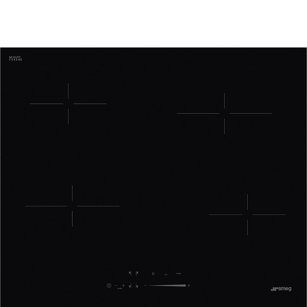 Smeg Universale SE464TD Ceramic hob