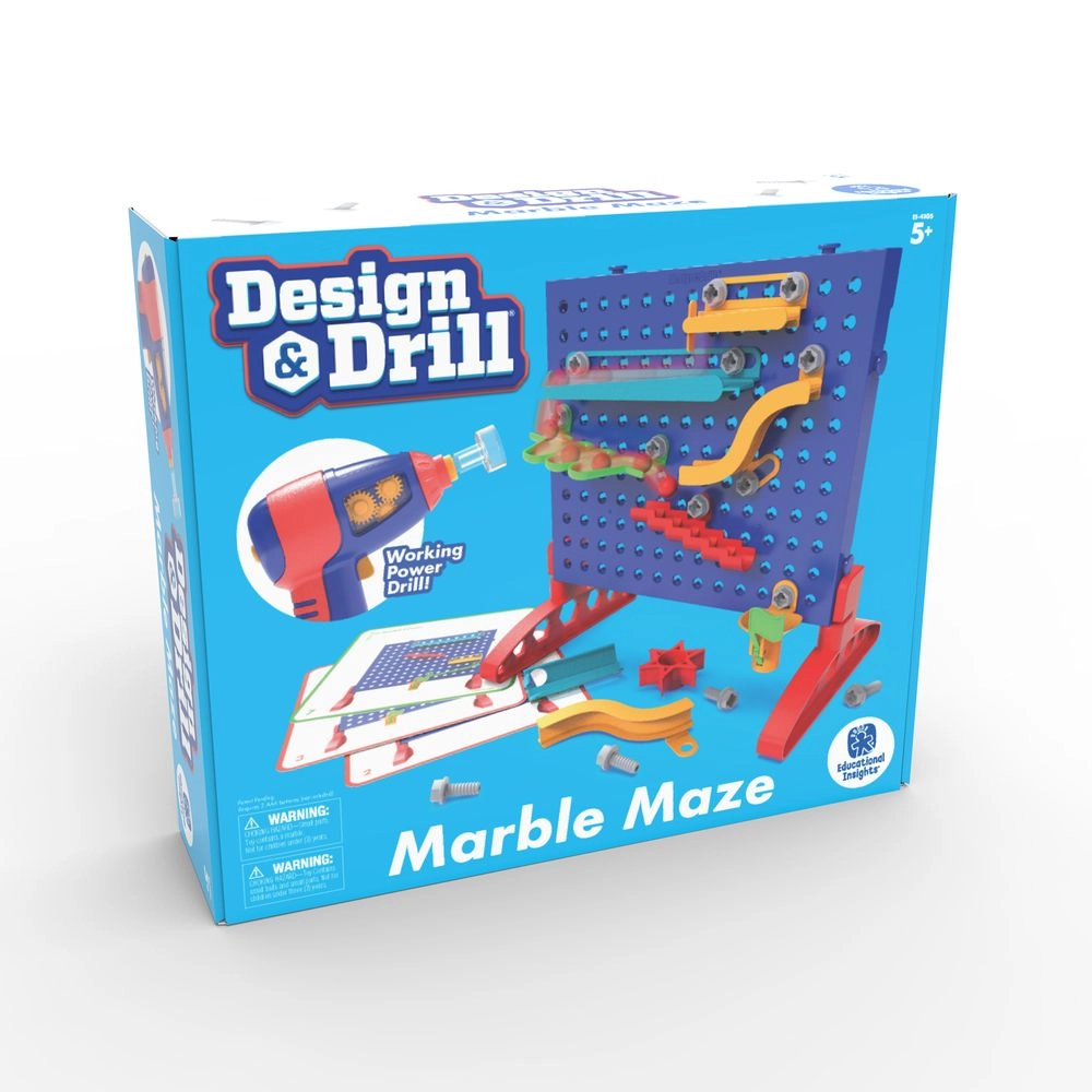 Design & Drill Marble Maze - Suitable for 5 years & above