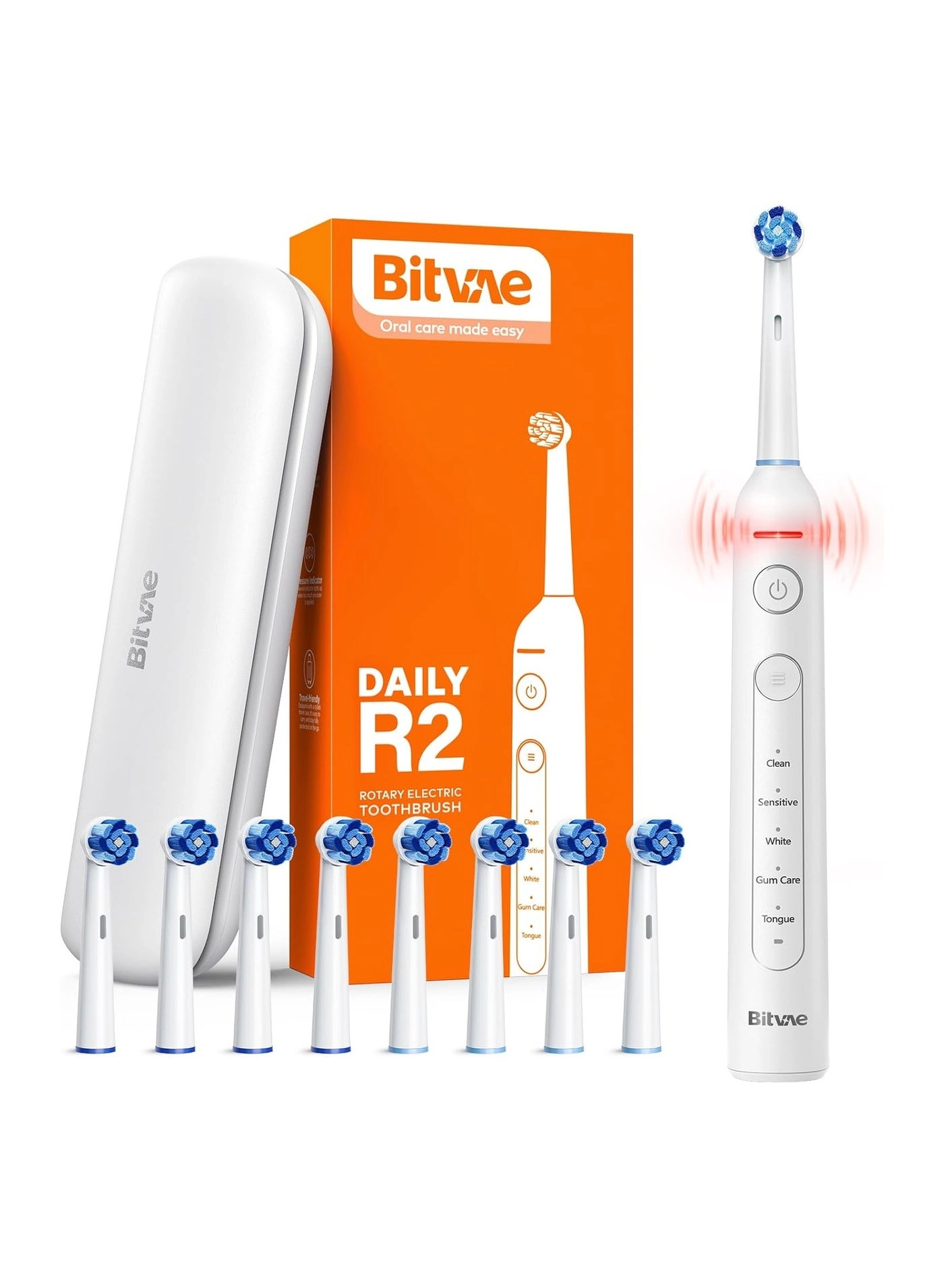 R2 - Rotating 8 Brush Heads 5 Modes