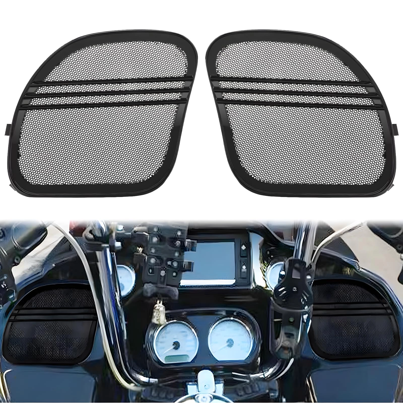VPZMT Road Glide Speaker Cover - 1 Pair
