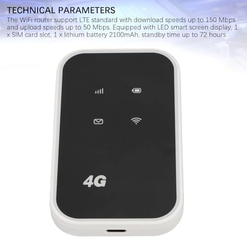 Portable WiFi Hotspot - 4G and 3G 802.11 b g n 300Mbps