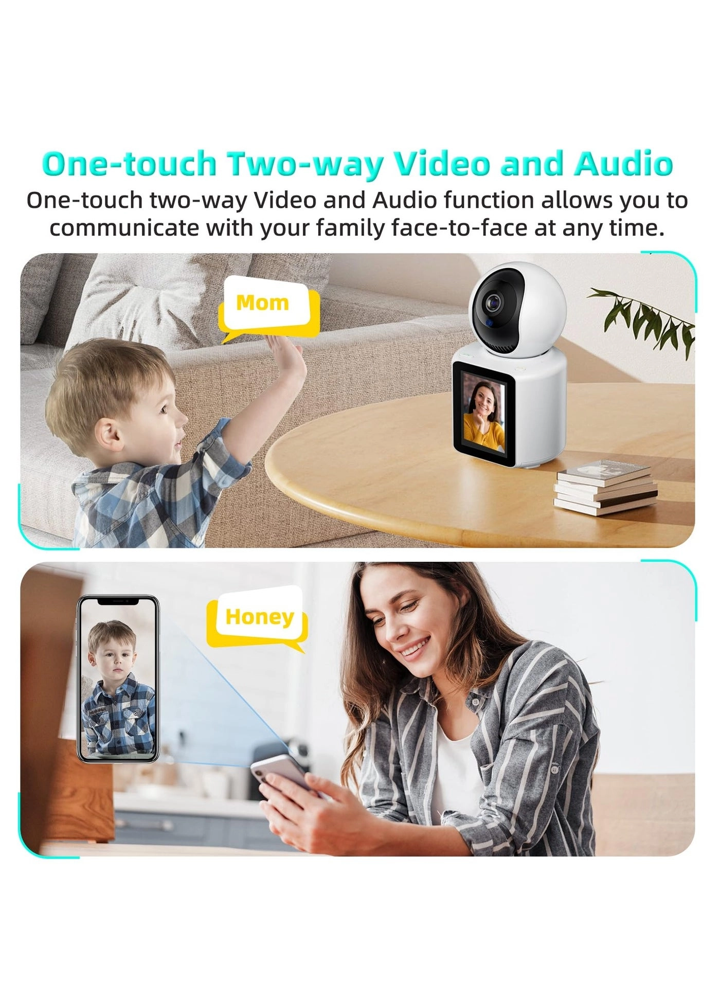Video Call Security Camera