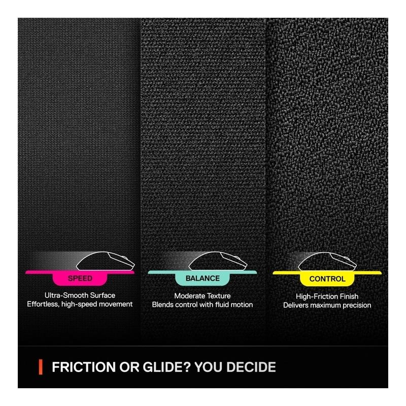 QcKControl XL Neoprene Gaming Mouse Pad - 90x40 cm