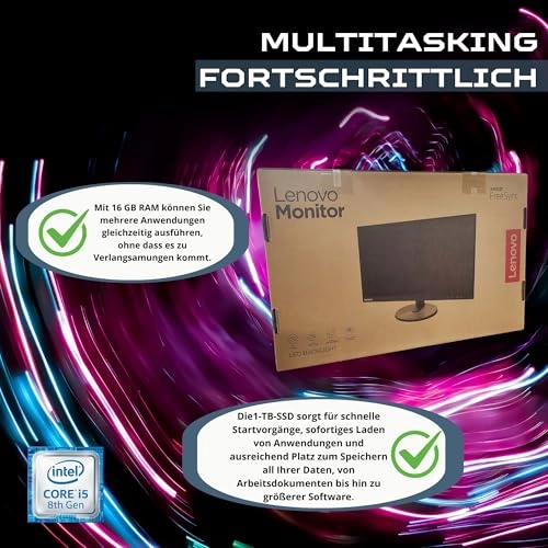 c27-40 - 16GB 27 Inch i5-8500T