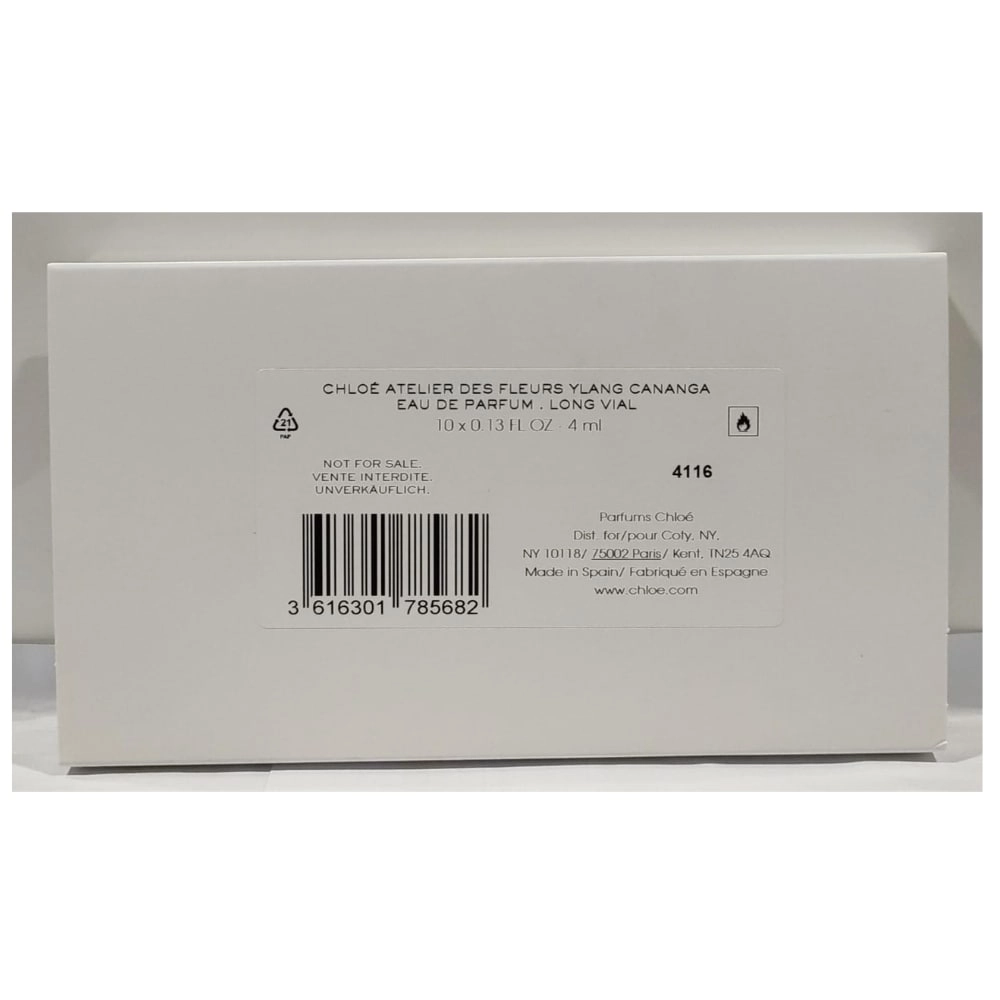 Chloé Atelier Des Fleurs Ylang Cananga Eau de Parfum 10 X 4ml