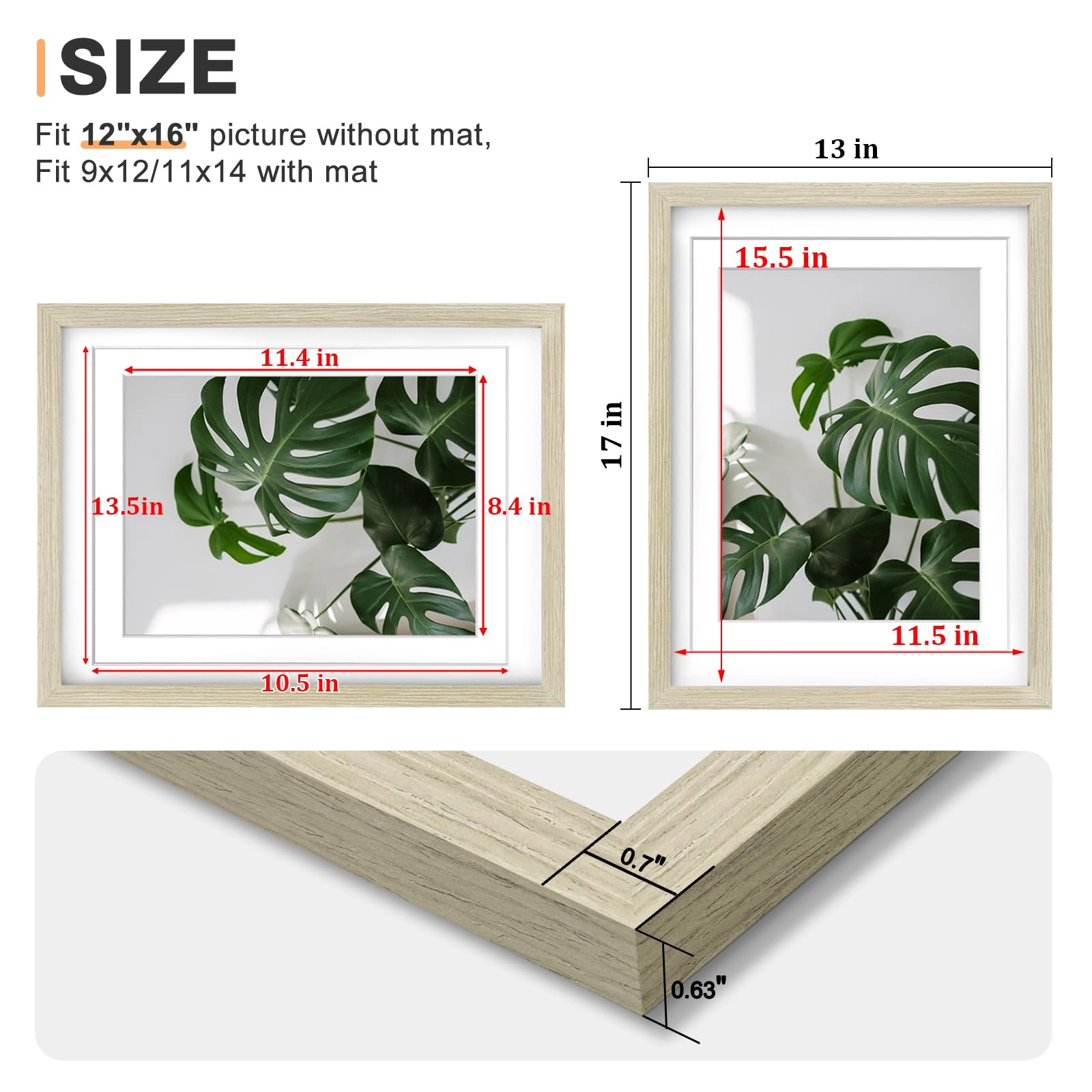 picture frames - 12x16