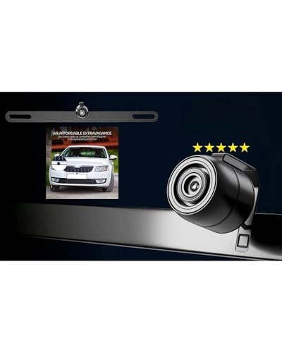 License Plate Backup Camera - Night Vision Cables 1080P