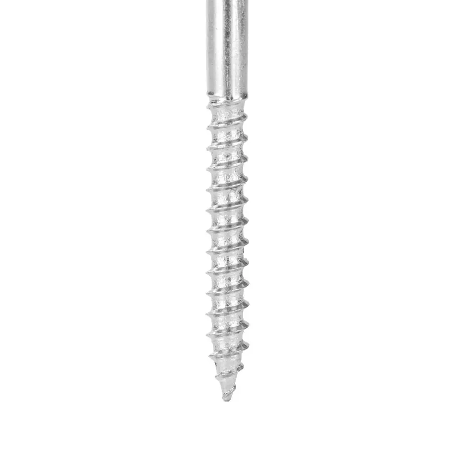 Slotted Round Mirror Screw Pack - 4.25 cm 0.4 cm
