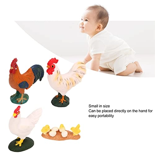 Farm Chicken Animal Toys - Over 3 Years old 4Pcs