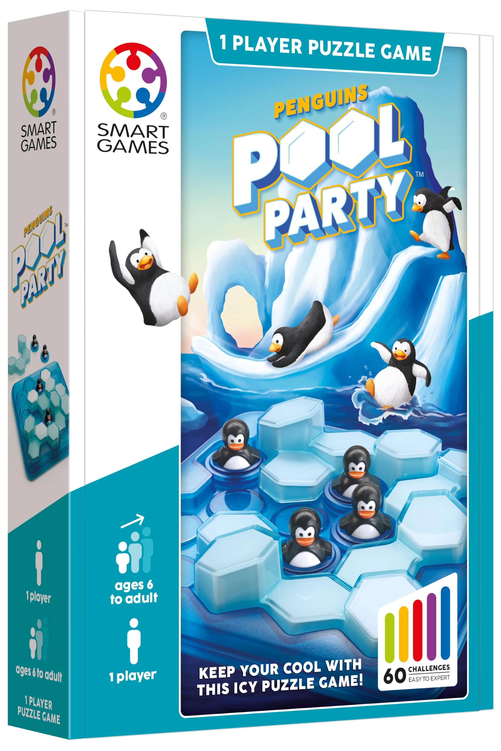 SmartGames Penguins Pool Party 3D Puzzle (KETP-SG431)