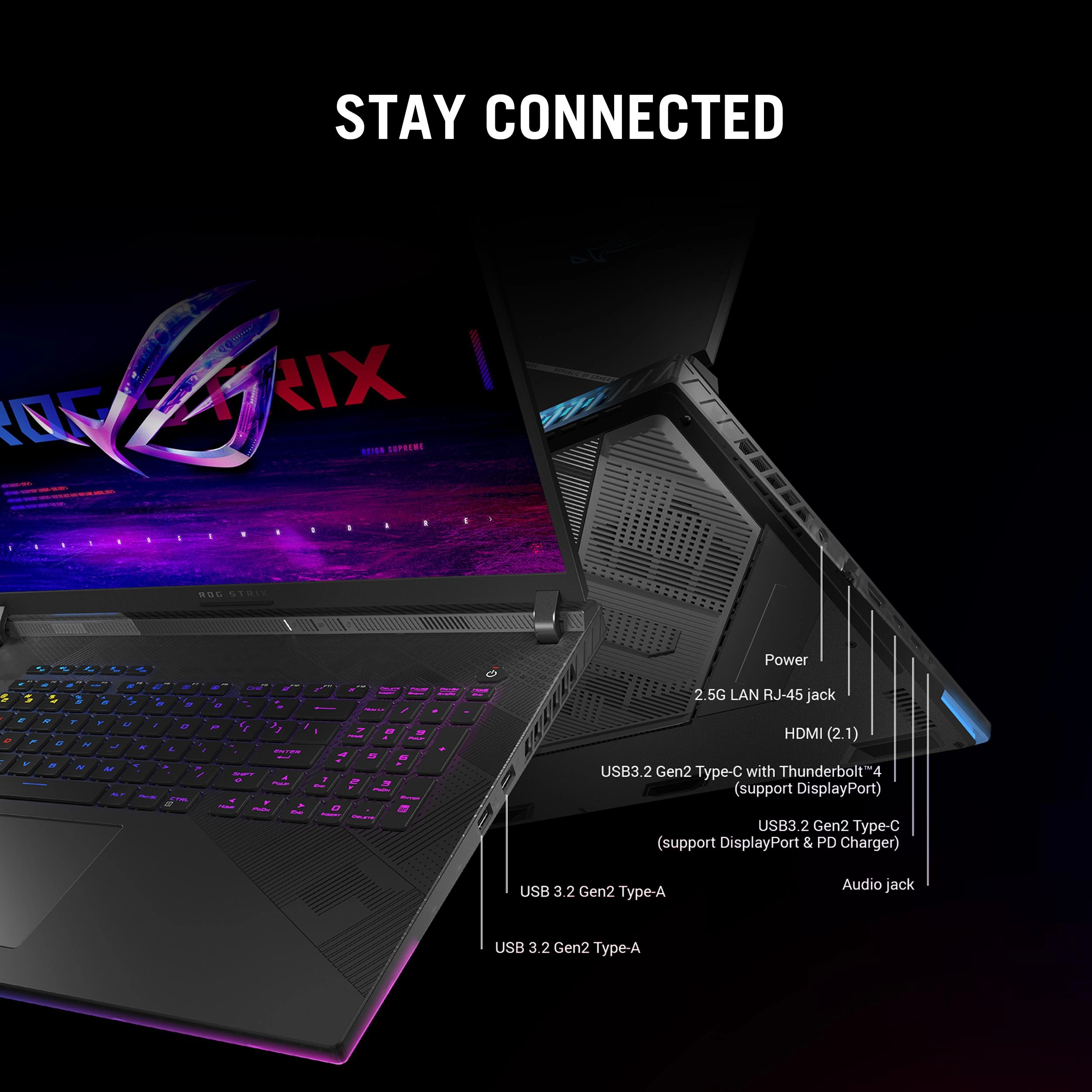 ASUS ROG Strix SCAR 18 G834JZR-I9642G - 18'' Core i9-14900HX 64GB DDR5 2TB SSD