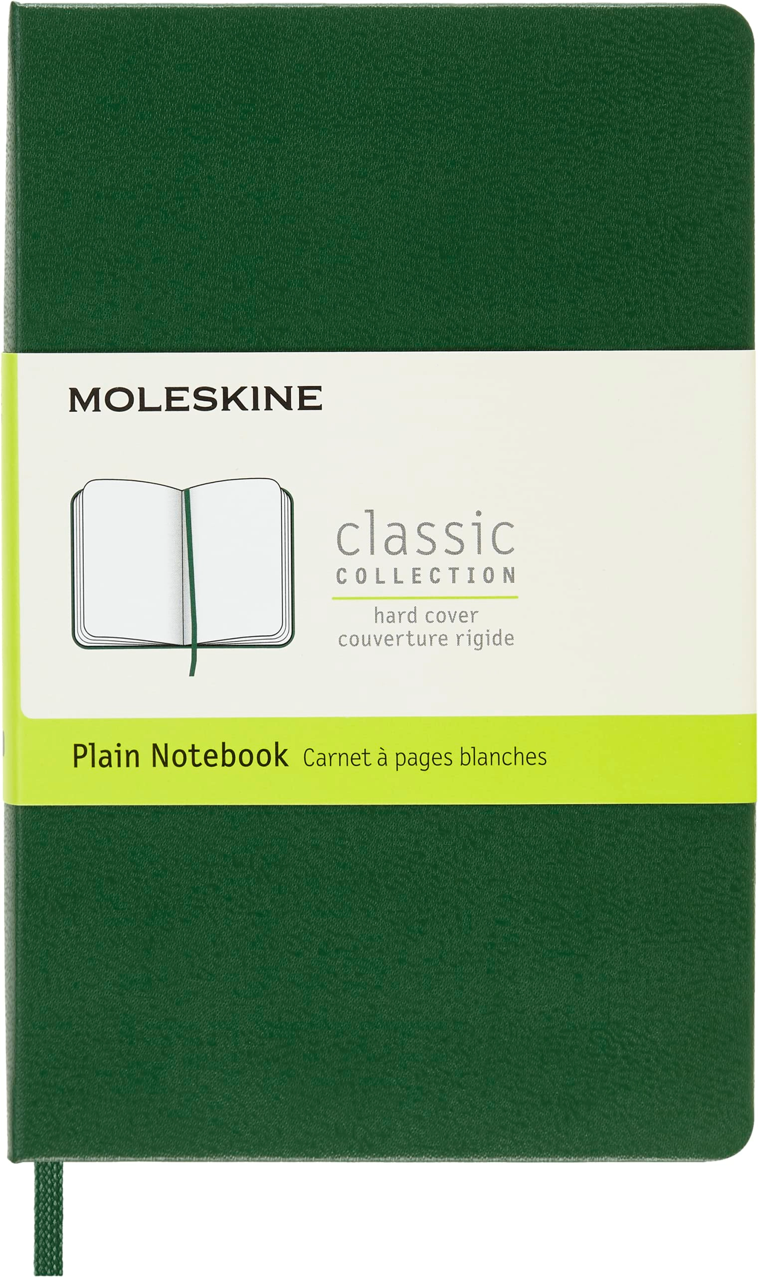 Moleskine Plain Notebook Pocket Hardcover - Blank 192 Pages