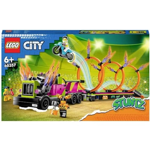 City Stunt Truck and Ring of Fire Challenge (60357)