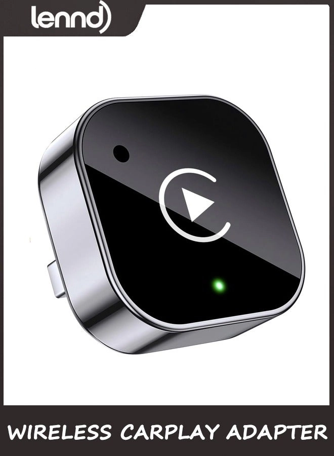 LENND Wireless CarPlay & Android Auto Adapter - 2-in-1 Plug & Play USB/USB-C