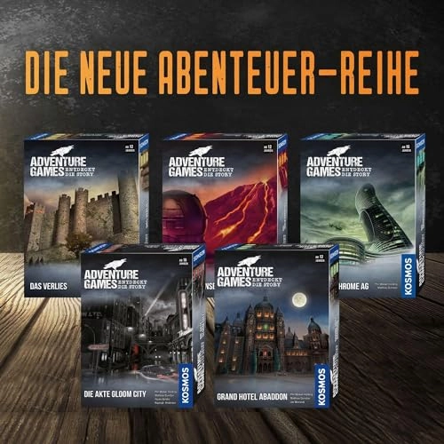 Die Akte Gloom City - Cooperative Adventure Game (German)