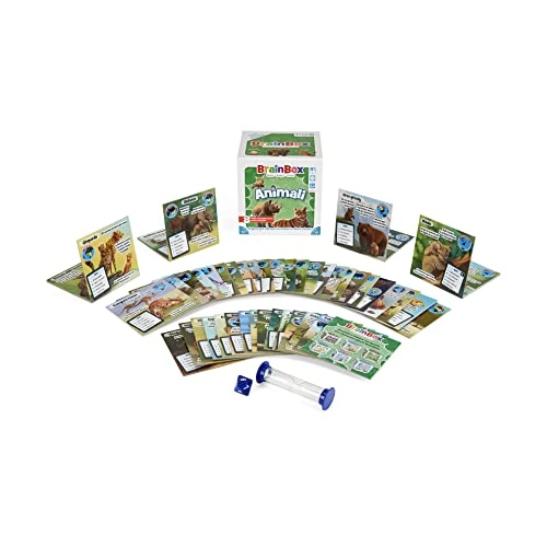 BrainBox: Animals - 1+ Player 8+ Years Italian