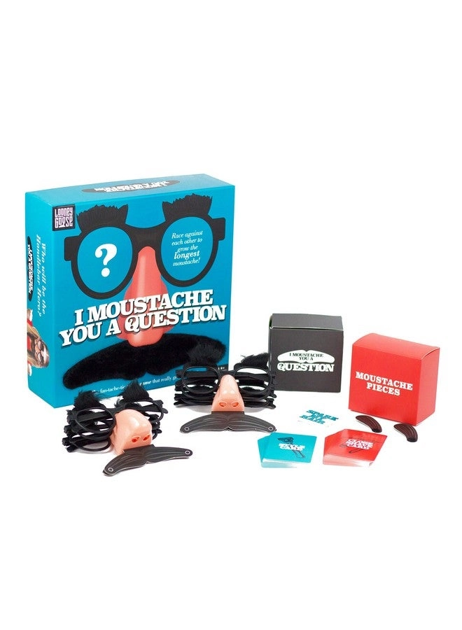 I Moustache You A Question Party Game - 4-6 Players