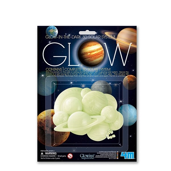 4M Glow 3D Solar System