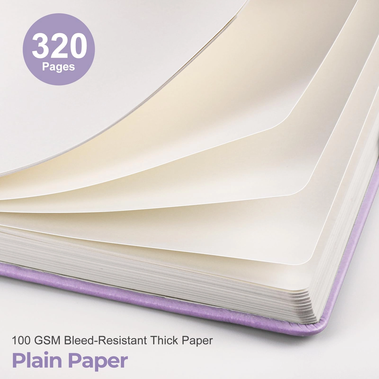 Blank Notebook Journal A5 Hardcover - Blank 320 Pages