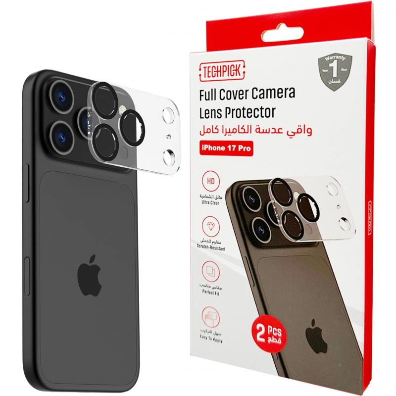 Techpick Camera Lens Protector - iPhone 17 Pro Max