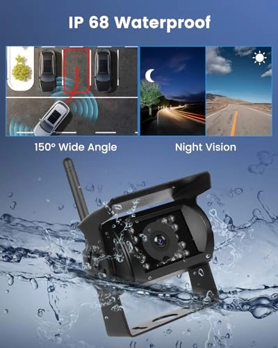 Wireless Reversing Camera Kit - Night Vision Wireless 1080P