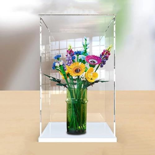 Acrylic Display Case for Lego 10313 Flower Bouquet