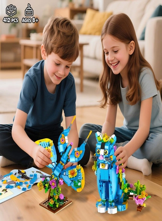 Flower Cat Building Set - 412 pcs