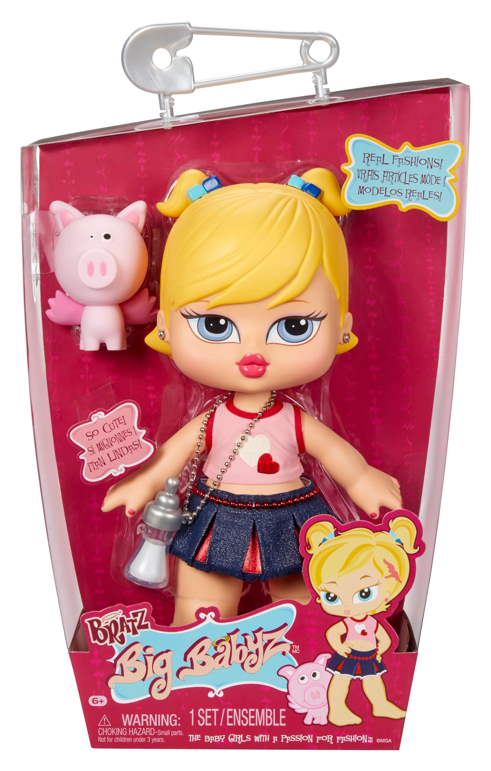 MGA Entertainment Cloe Doll - Big Babyz 34cm Multicolor