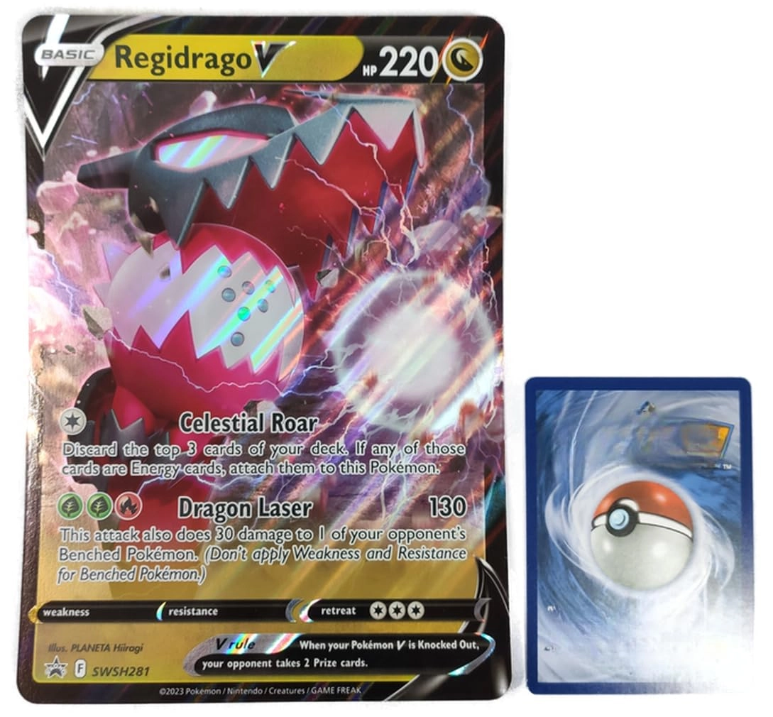 BB-Toy-Trades (Like New) Fantasy Regidrago V SWSH281 - English