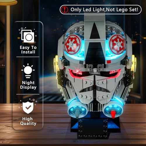 Light Kit for LEGO 75429 AT-AT Driver Helmet - Star Wars 5V