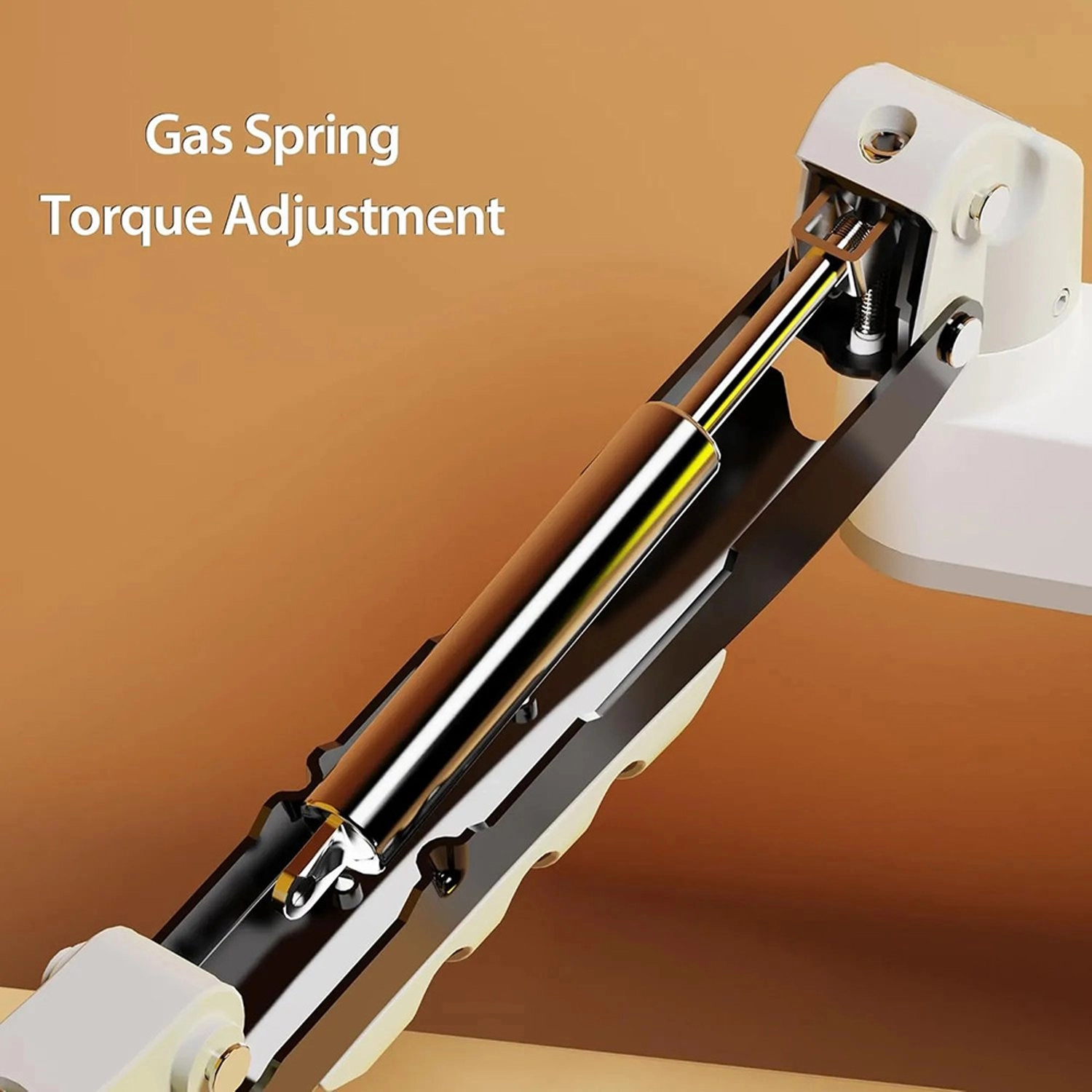 Gas Spring Monitor Arm - 17 to 27 inch 100 X 100