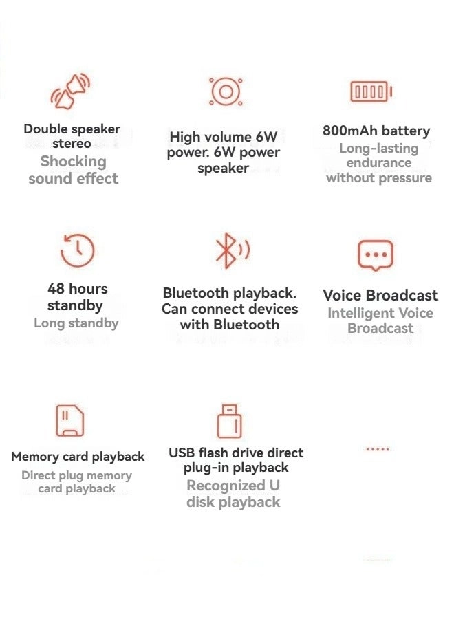 Outdoor Waterproof Wireless Portable BT K15154GR Speaker