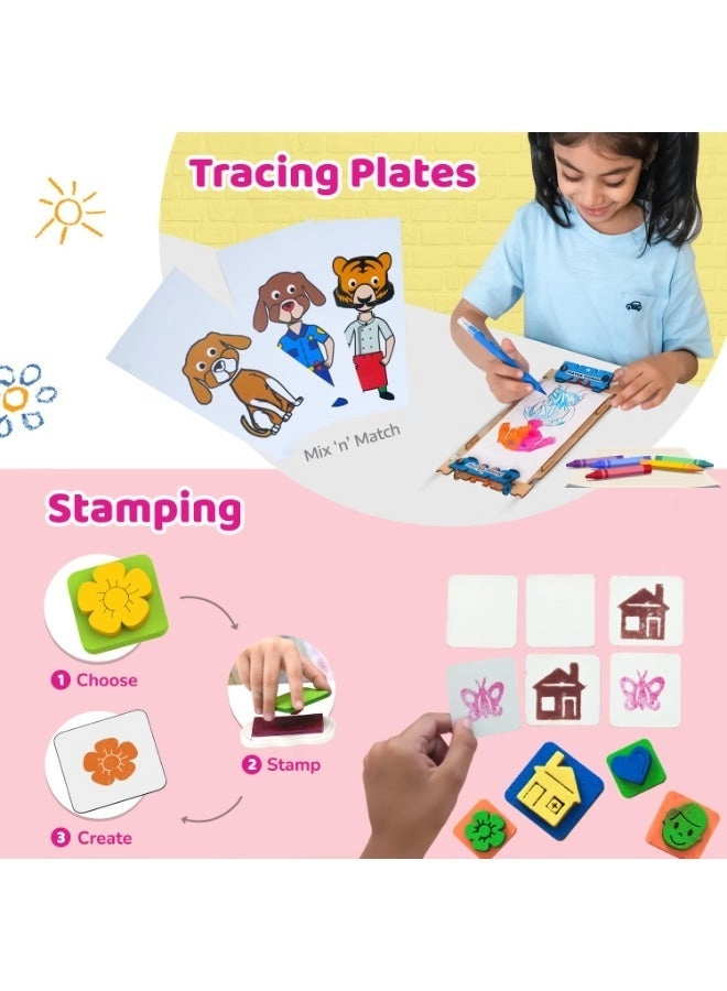 Mega 20+ Art and Craft Activity Kit - 5+ years 159 pcs