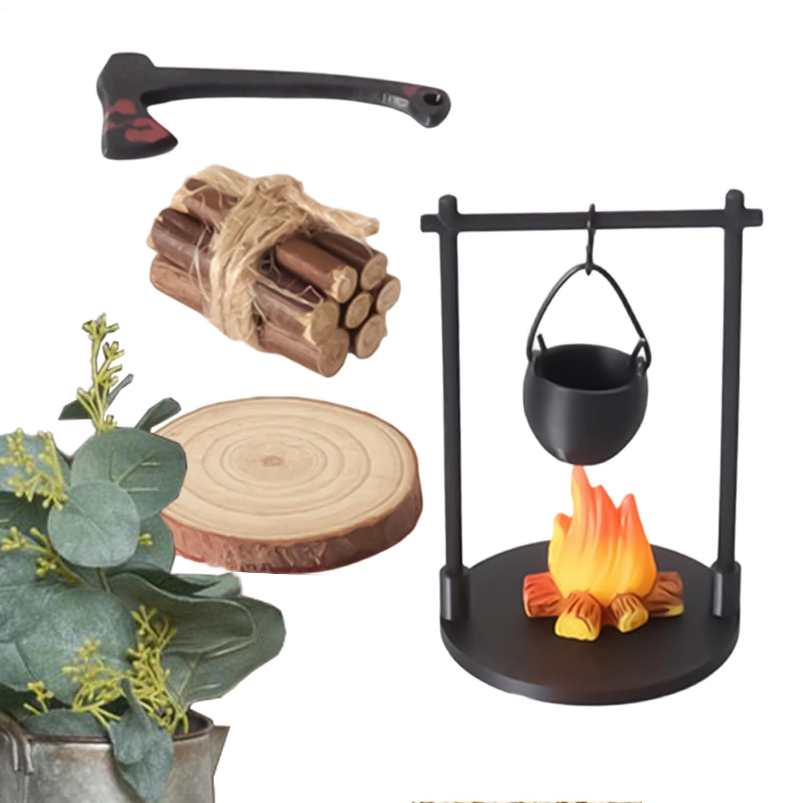 Generico Mini Bonfire Set - 4 pcs (YVDV2RYWLW37I4TR1)